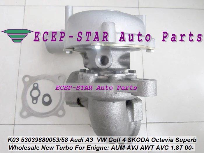K03 53039880053 53039880058 Audi A3 SKODA Octavia Superb VW Golf 4 (1)