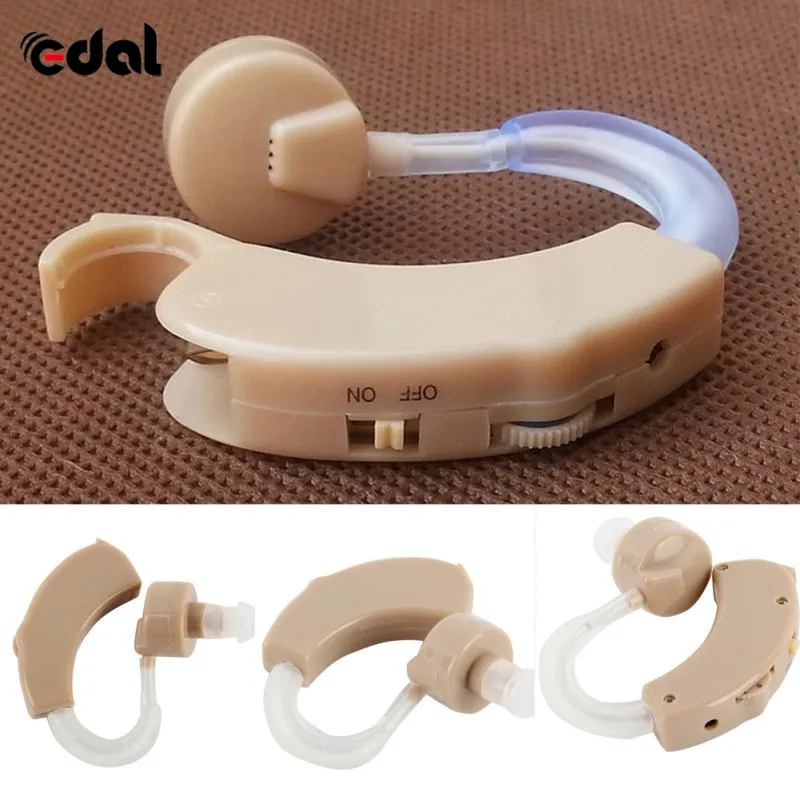 Портативный старый слуховой аппарат, набор слуховых аппаратов за ухом, усилитель звука, регулируемое устройство, ограниченное по времени тональное слуховое устройство