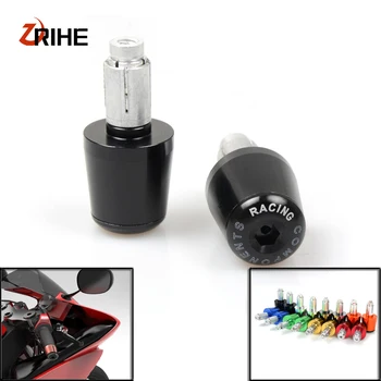 

7/8" 22mm Motorcycle Handle Bar End Grips Handlebar Ends Cover For Honda Hornet CB919 CB1000R CB900 CB1300 Kawasaki z900 800 750