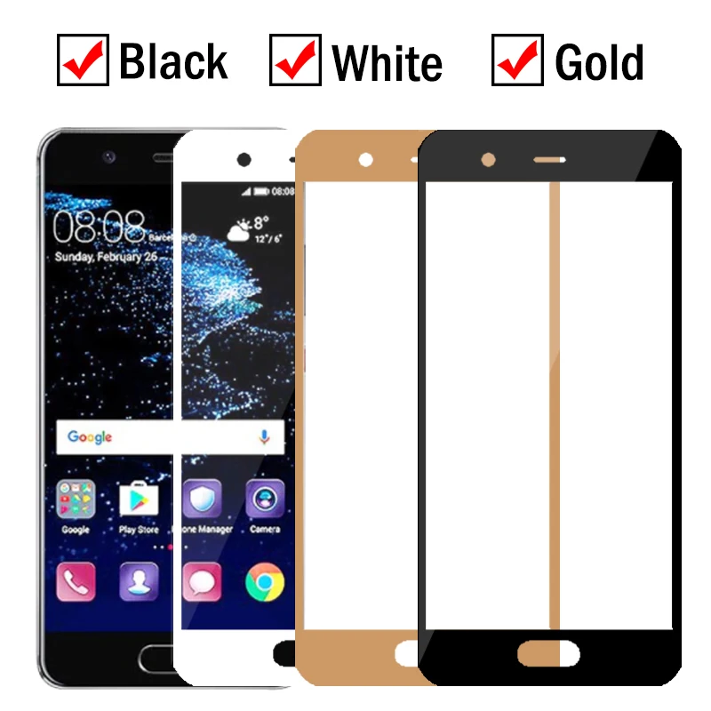 Защитный Стекло на для Huawei P9 Lite 2017 Экран протектор Huavei P10 свет Pro закалённое