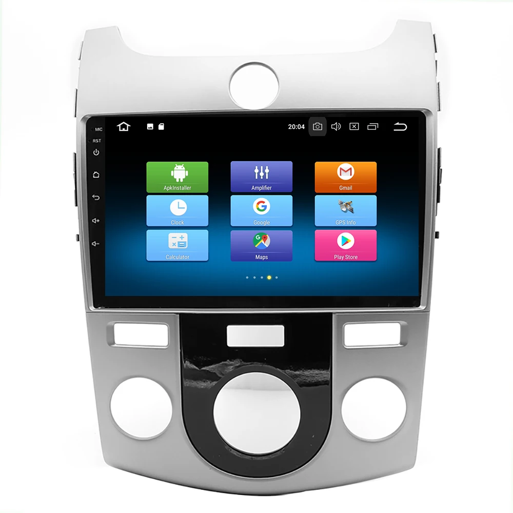 Clearance Lenvio RAM 4G+32G Octa Core Android 8.0 CAR DVD GPS Navigation Player For KIA Cerato Forte 2008 2009 2010 2011 2012 Radio BT IPS 4