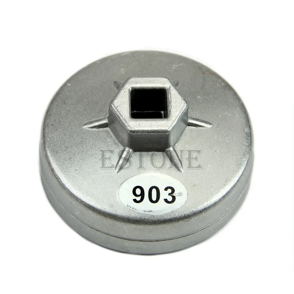 

Aluminum Oil Filter Wrench Socket Remover Tool 74mm 14 Flute for BMW AUDI Benz