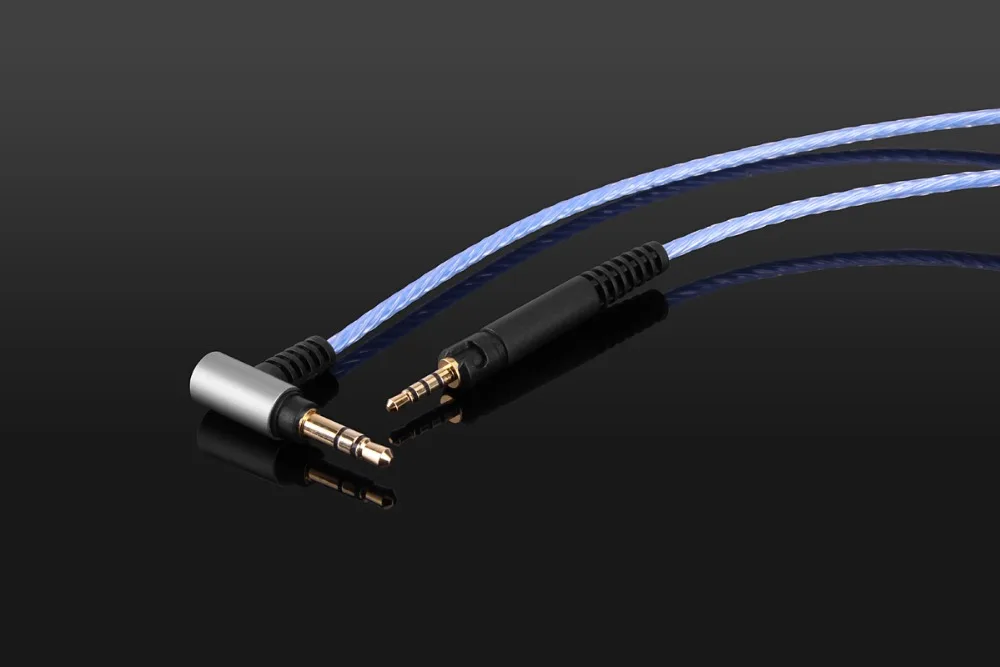 Замена обновления посеребренный аудио кабель для Sennheise HD598 Cs SE SR HD599 HD 569 579 наушники-3 цвета