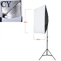 Фотостудия 40 Вт светодиодный световой короб софтбокс осветительные стойки наборы Фото Студийный набор