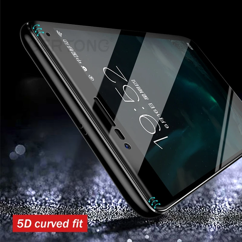 5D изогнутое полностью закаленное стекло для Xiao mi Pocophone F1 mi 9 8 A2 Lite A1 mi 8 mi 9 SE для Red mi Note 6 Pro 5 Plus защита экрана