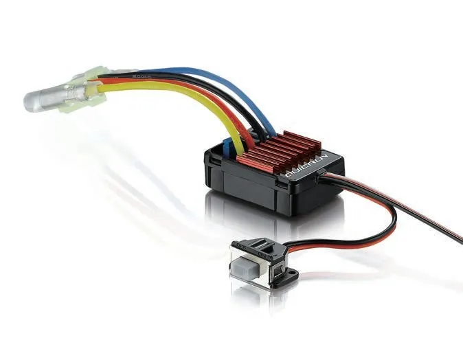 

HobbyWing QuicRun 1060 60A Brushed Electronic Speed Controller ESC For 1:10 RC Car Waterproof For RC Car Spare Parts