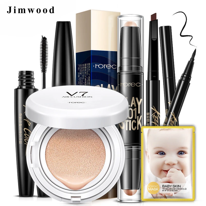 

Makeup Set BB Cream eyebrow enhancer Concealer Foundation Brush Waterproof eye liner Puff Cosmetics Make Up Tools Accessories