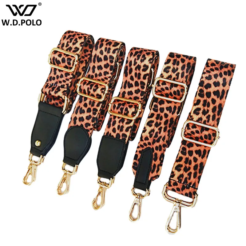 Canvas Women Bag Strap Wide Replacement Bag Belts Adjustable Handles for Handbags Strap Trendy