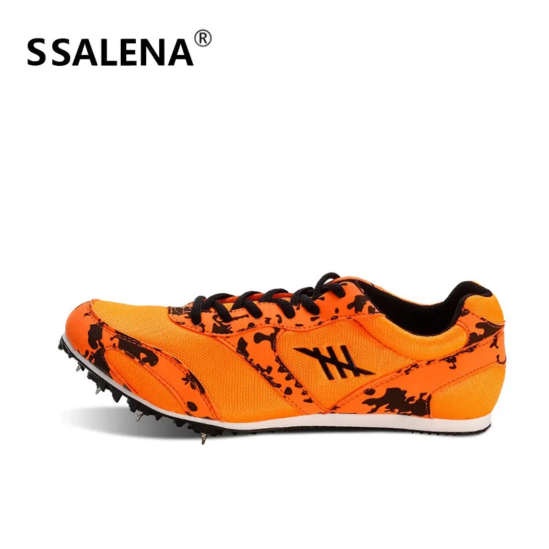 

Man Track And Field Shoes Women Long-Jump Jumping Shoes Boys Professional Sprint Spike Nail Sneaker Size 35-45 AA11103