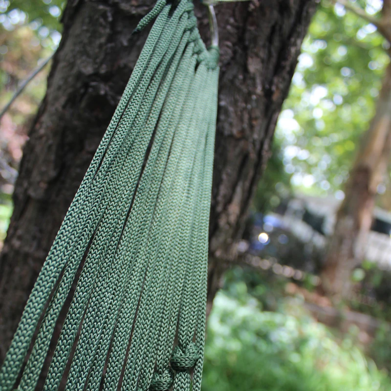 1Pc Portable Hammock Garden Outdoor Camping Travel furniture Mesh Hammock Swing Sleeping Bed Nylon HangNet