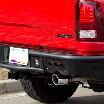 

For Dodge Ram 1500 4X4 Mopar Sticker Tailgate Badge Nameplate Car Black Part Practical Logo High Quality Accs Tool
