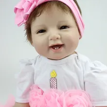 55 см reborn baby doll 22 дюйма Мягкие силиконовые куклы reborn виниловые девочки Bebe игрушки подарки Магнитная соска Bonecas