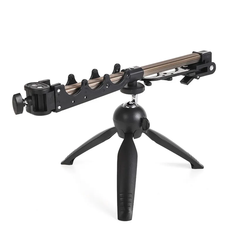 

Folding Multi-directional Rotation Ice Fishing Rods Pole Bracket Tripod Stand Holder Support