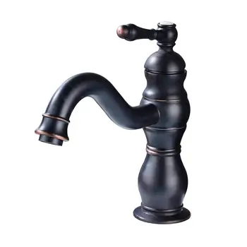 

Hole Bathroom Basin Faucet Swivel Spout Vanity Sink Mixer Tap Oil Rubbed Bronze