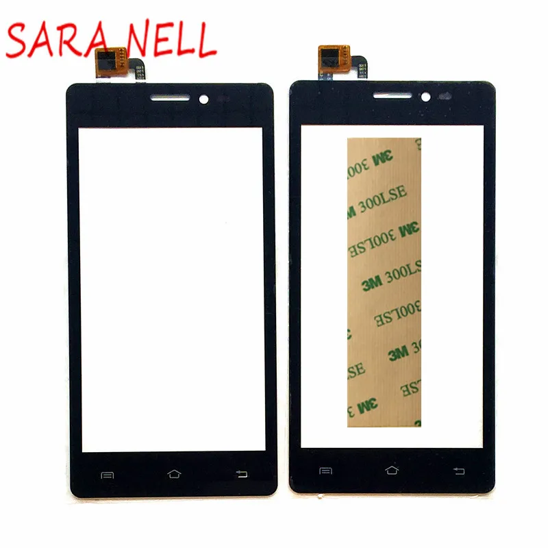 

SARA NELL Phone Touch Screen Digitizer For Prestigio Wize C3 PSP 3503 DUO PSP3503 Touchscreen Panel Sensor Front Glass+tape