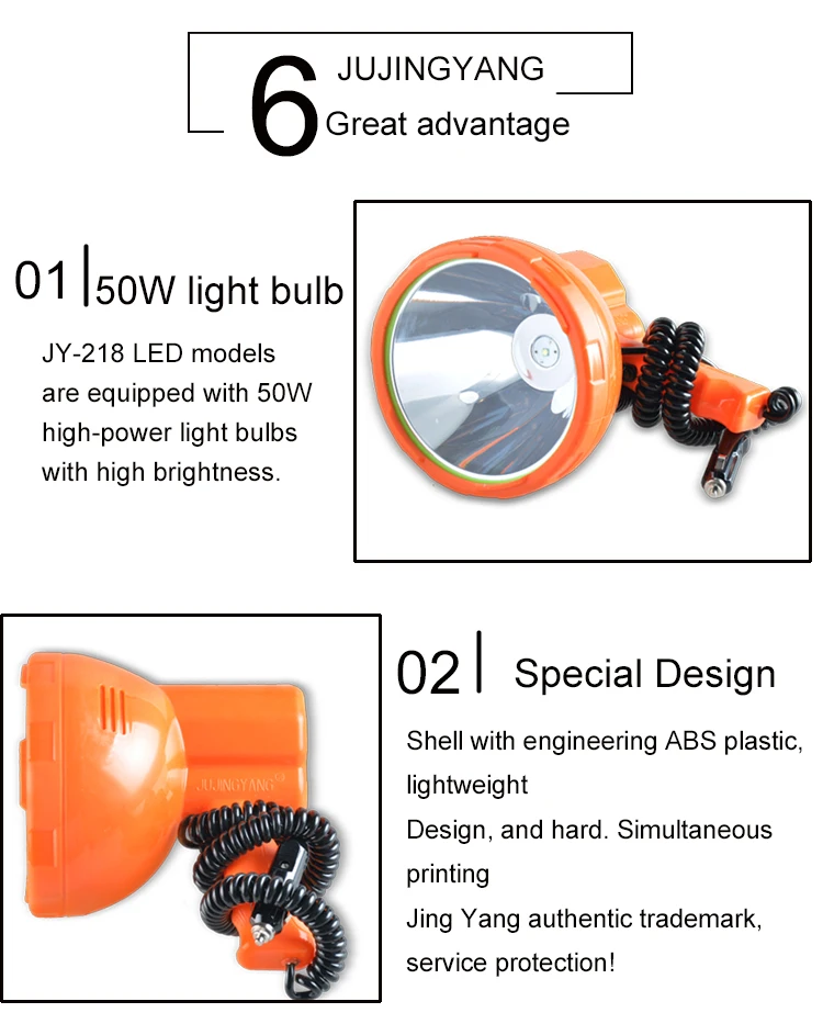 JUJINGYANG внешний 12V Мощность яркий и супер яркий светодиодный фонарик 50 Вт прожектор