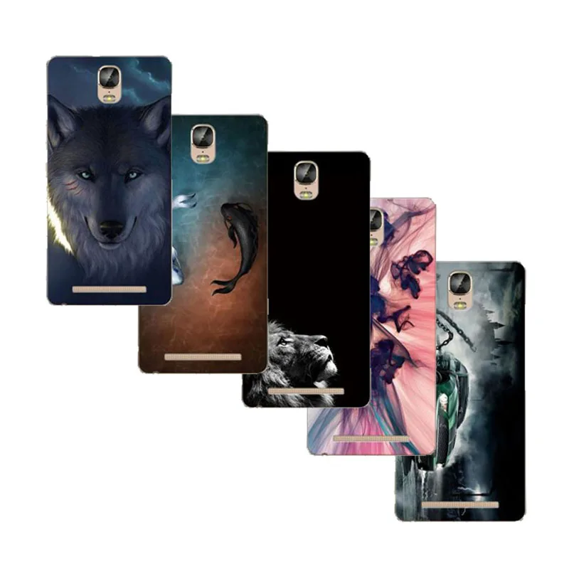 Draw Paint Pattern TPU Shell Covers for Gionee M5 plus M5+ Smart Mobile