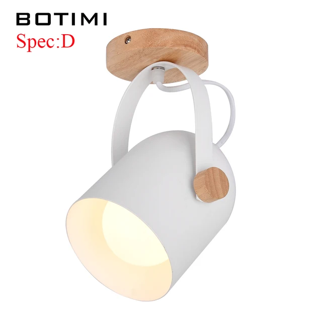 Botimi Modern Wooden Led Ceiling Lights White Metal Corridor Light Botimi Modern Wooden Led Ceiling Lights White Metal Corridor Light Kitchen Wood Lamps Small Surface Mounted