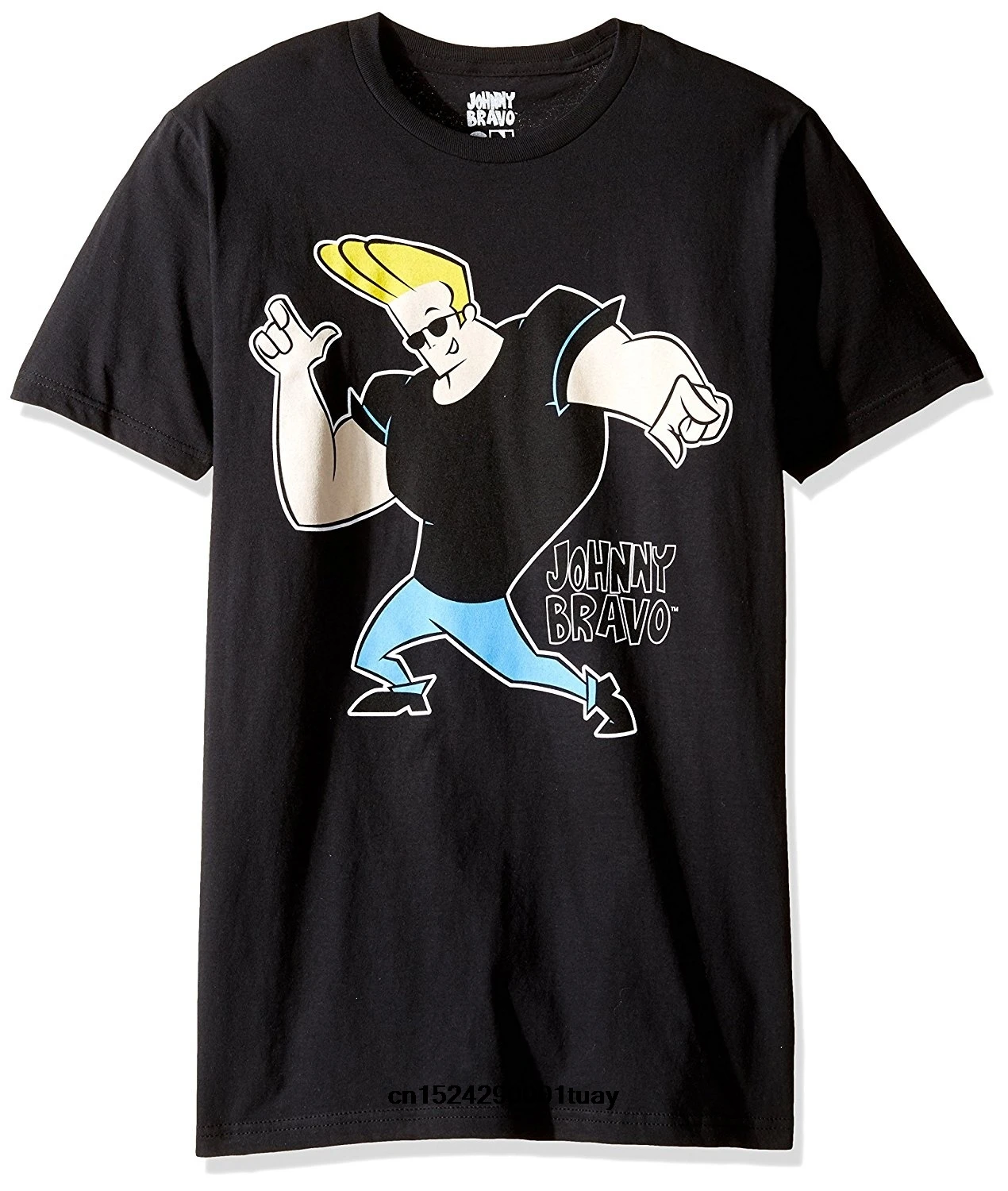 Мужская футболка с графическим принтом от Johnny Bravo лучшее качество крутая