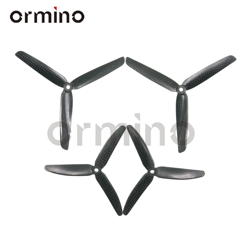 Ormino 2 пары 5030 пропеллер 3 Лопасти FPV RC Мини Дрон Diy Набор 6033 углеродное волокно QAV250