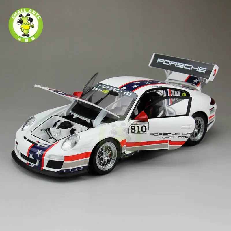 1 18 MUSEUM COLLECTION USA 810 911 997 GT3 CUP Welly GTAUTOS Car Model