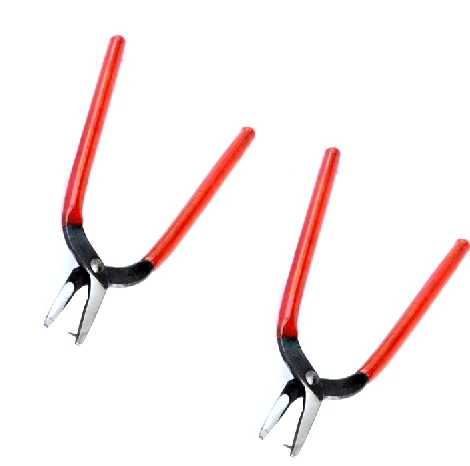 

Stainless Steel Hole Punch Pliers Hand Tools Red 16cm(6 2/8"),1 Piece *tweezers vise glue gun pliers ring jewelry tools