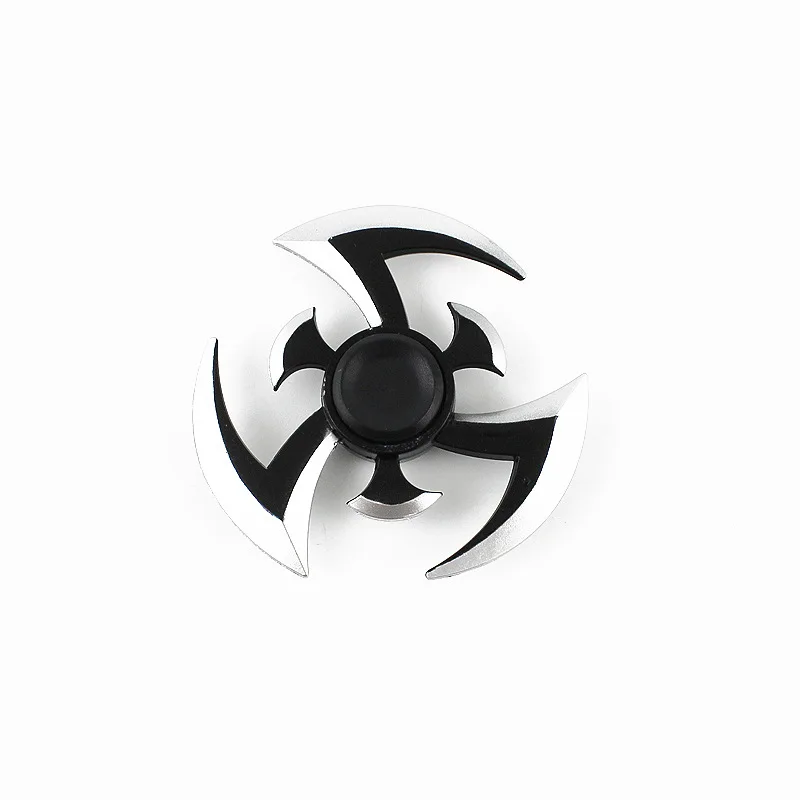 Fidget гироскоп Спиннер Наруто палец Tri SpinnerMetal ручной модель EDC Stuffer для