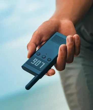 Xiaomi Smart Walkie-talkie 1S с fm-радио, приложение для смартфона, определение местоположения, скорость командного общения, умный дом - Цвет: 1PCS