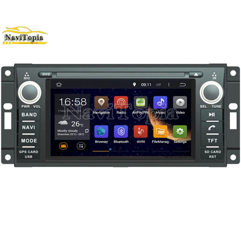 Discount NAVITOPIA 4G RAM 64G ROM PX6 Six Core Android 9.0 Car DVD Radio Multimedia Player GPS Navigation for Jeep Commander for Wrangler 1 Discount NAVITOPIA 4G RAM 64G ROM PX6 Six Core Android 9.0 Car DVD Radio Multimedia Player GPS Navigation for Jeep Commander for Wrangler 1