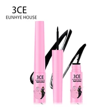 3CE Eunhye House бренд профессиональный макияж черный Водонепроницаемый жидкая Косметическая подводка для глаз быстросохнущая подводка для глаз макияж не окрашивающая
