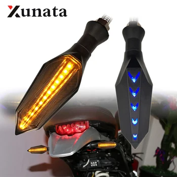 

1pair Motorcycle Led Turn Signal Sequential Running Effect Running Light Front Rear Daytime Running light DRL