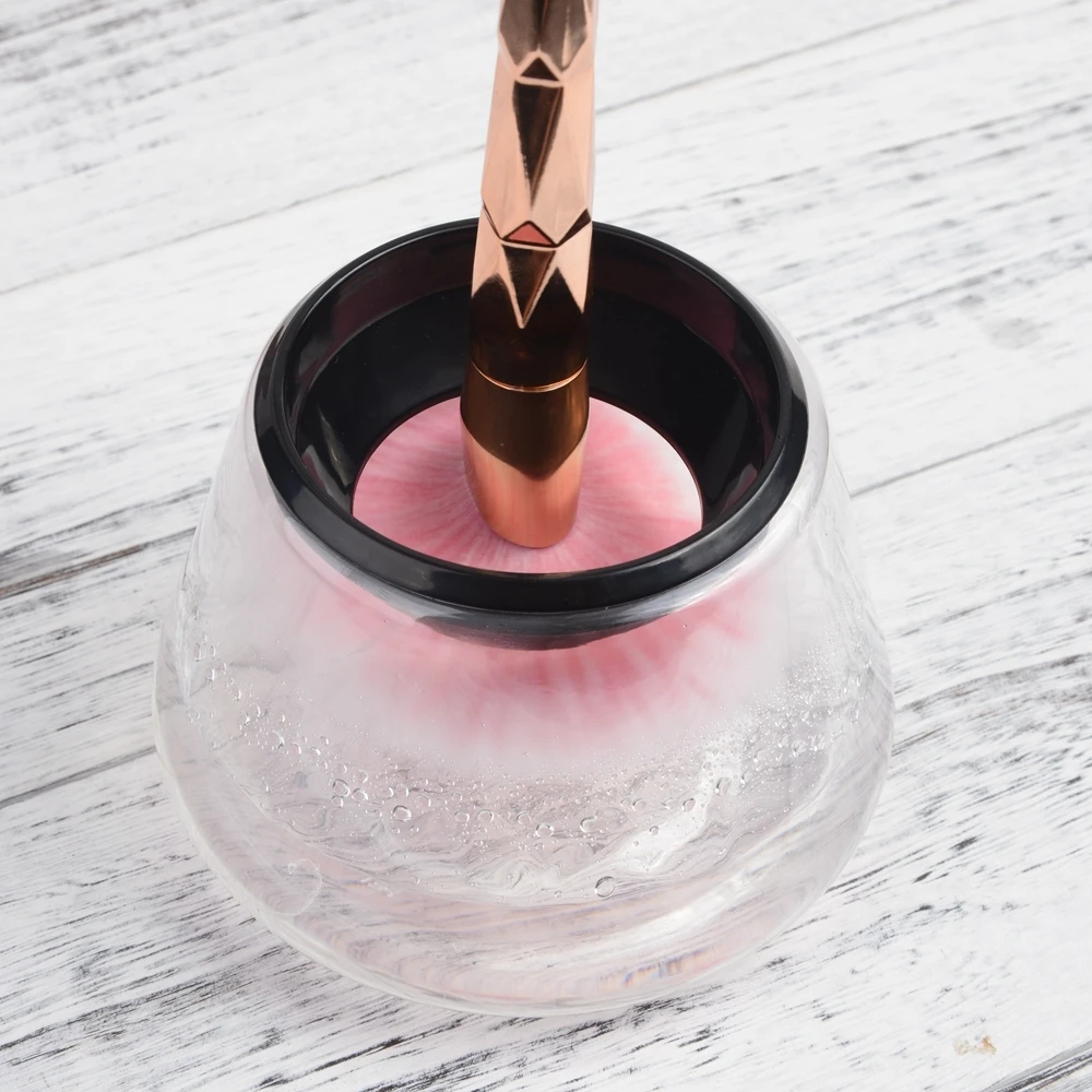 

High Quality Makeup Brushes Cleaner & Dry Make Up Brushes Washing Tool Electric Makeup Brush Cleaner & Dryer Set