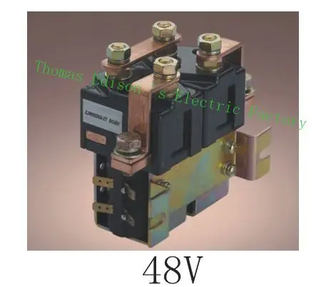 

ZJWH400A  2NO+2NC style Coil Voltage 48V 400A DC Contactor ZJWH400A for forklift handling drawing wehicle car PUMP MOTOR