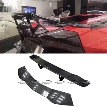 

OLOTDI Factory Car Splitter DMC Style Real Carbon Fiber Rear GT Wings Spoiler for Lamborghini LP700 720 750