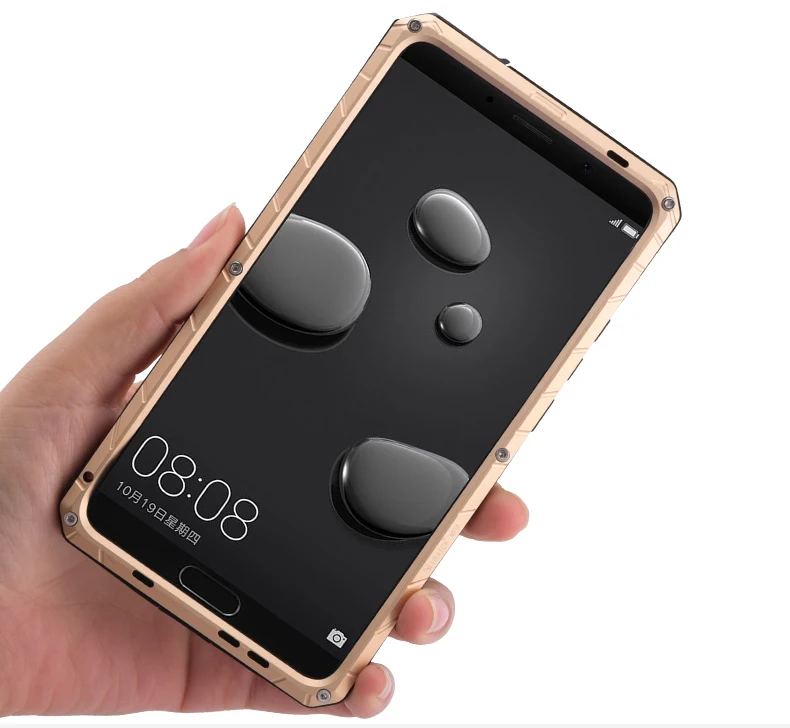 Чехол для Huawei mate 10 pro Slim Energy Armor противоударный алюминиевый сплав металлический сверхпрочный защитный чехол для mate 10 pro