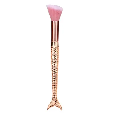 Набор кистей для макияжа, розовое золото, ручка, Тональная основа, смешивание, пудра, тени для век, контур, консилер, румяна, косметический инструмент для красоты - Handle Color: Pink 4