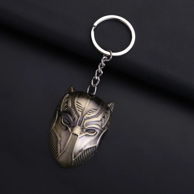 Black Panther Mask Keychains  (8)