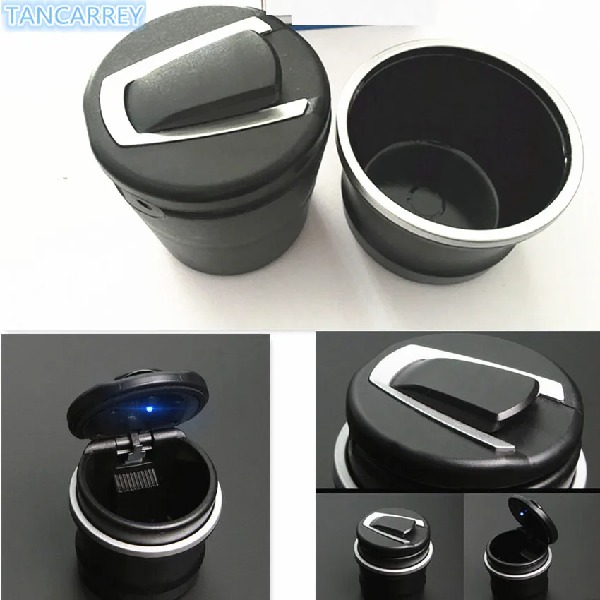

car Ash Tray Ashtray Storage Cup With For Ford Focus 2 3 1 Fiesta Mondeo MK4 MK 4 Transit Fusion Kuga Ranger Mustang Accessories