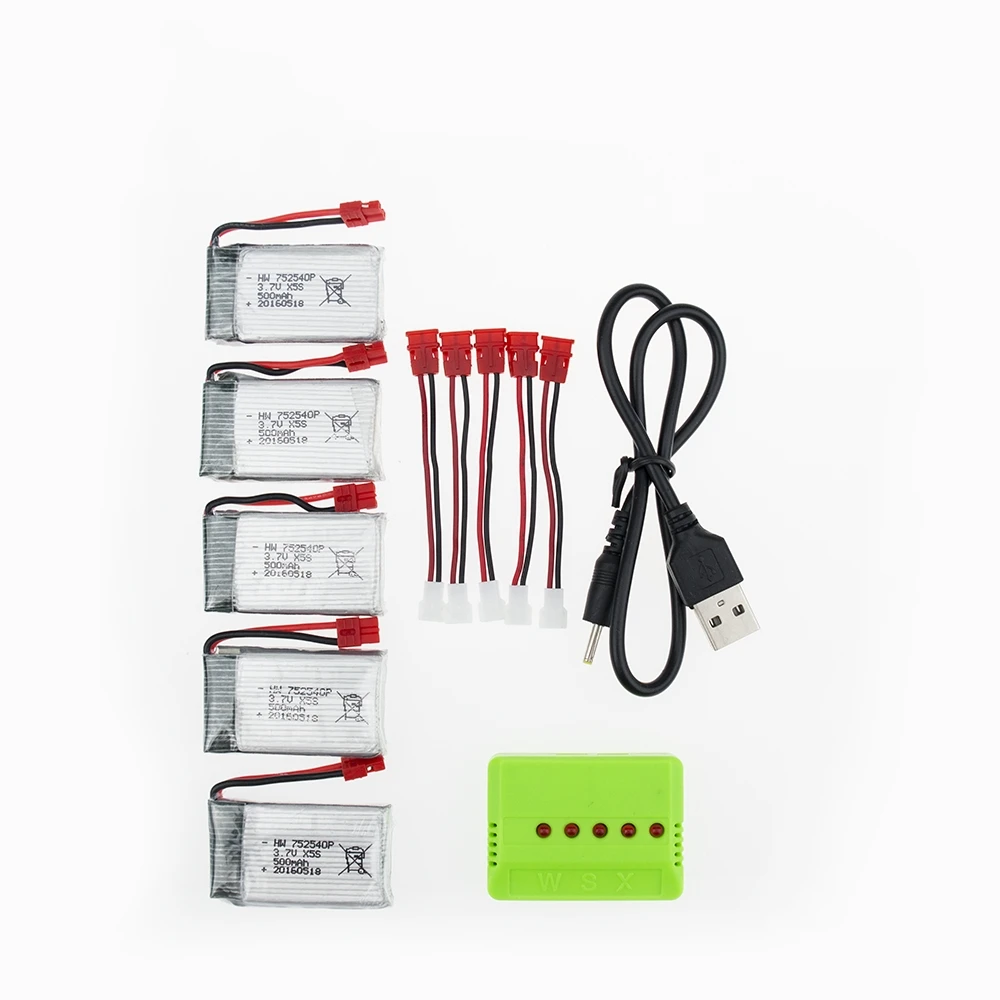 Peças e Acessórios 5 pcs 3.7 v recarregável Peças rc e Acessórios : Baterias - Lipo