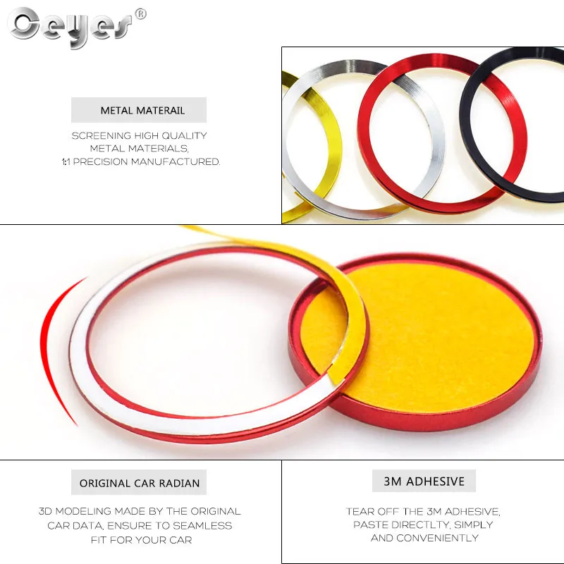 Car Start Engine Button Ring for VOLKSWAGEN (19)