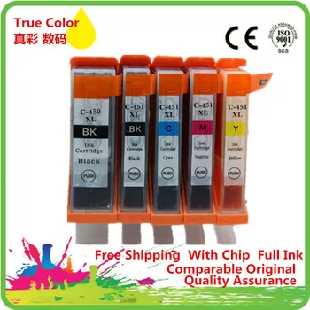 

Replacement PGI 450XL PGI450XL PGI-450XL CLI-451 Ink Cartridge For Canon Pixma MG5440 MG5540 MG6440 Ip7240 Full Ink Chip