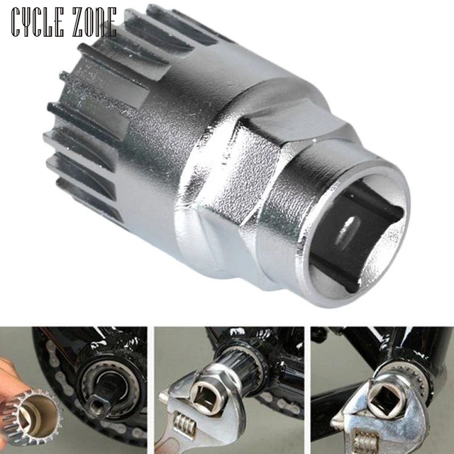 US $3.20 Cycle Zone 2017 Mountain Bike Bicycle Bottom Bracket Remover Removal Repair Tool For Shimano Adjust