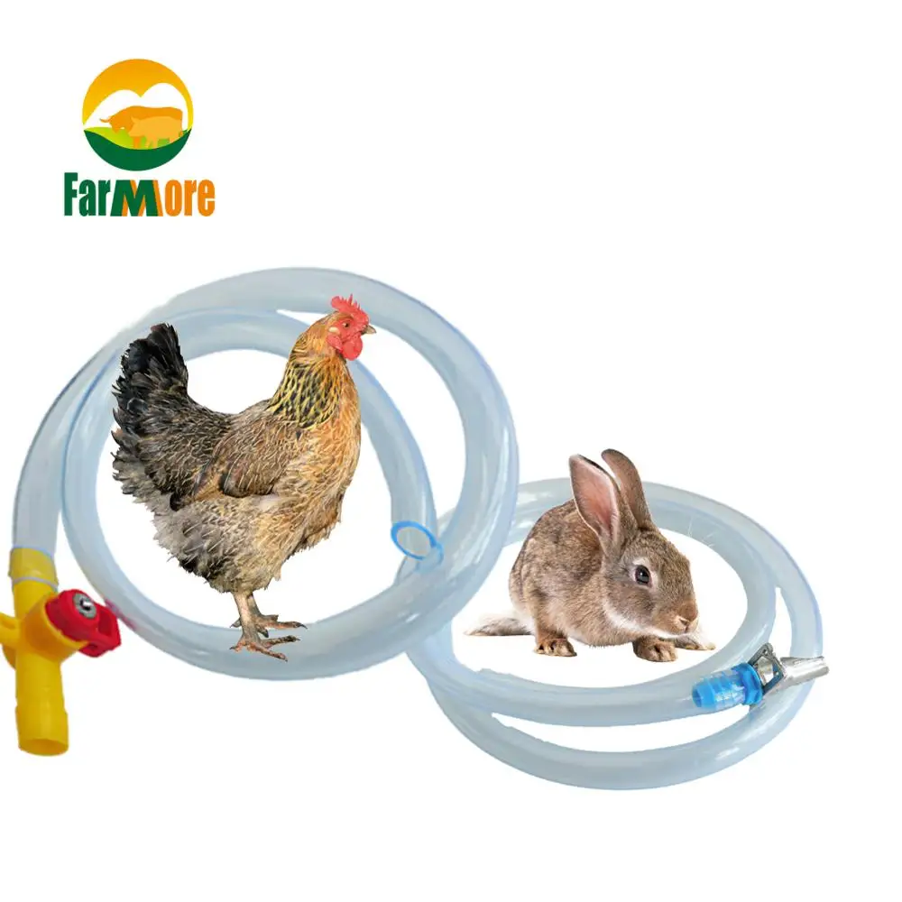 

1 m Chicken Rabbit Drinking Water Hose for Drinking Fountain Bird water Pipe Rabbit Equipment Pipe Accessories Tool