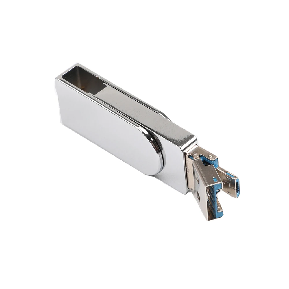 

2 in 1 OTG USB 3.0 USB Flash Drive 128GB 64GB 32GB 16GB Capacity U Disk for Smart Phone Memory Stick Pen Drive USB3.0 Pendrives