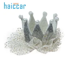 1 шт. Милая Серебряная корона принцессы шпилька D# Прямая поставка