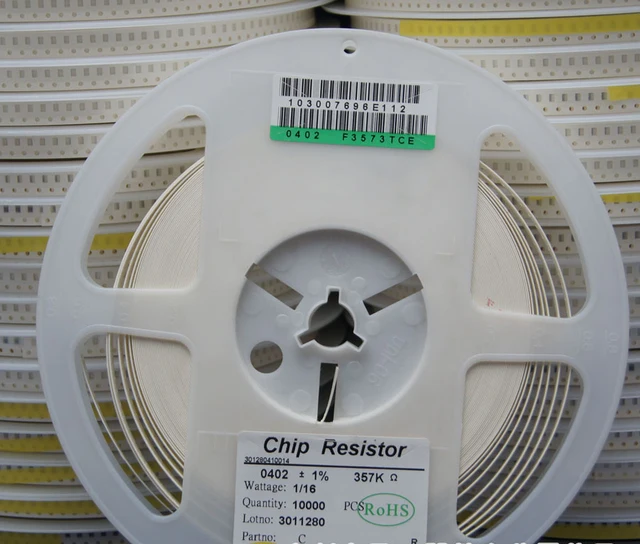 Buy [0402 1] 0R 10M, 10000pcs/reel or 10value*1000pcs