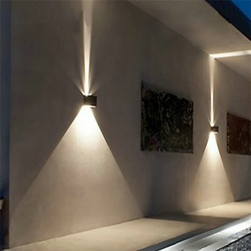 LED-12w-Outdoor-Wall-Light-Up-Down-IP65-Waterproof-White-Black-Modern-Sconce-Wall-fixtures-Lamp