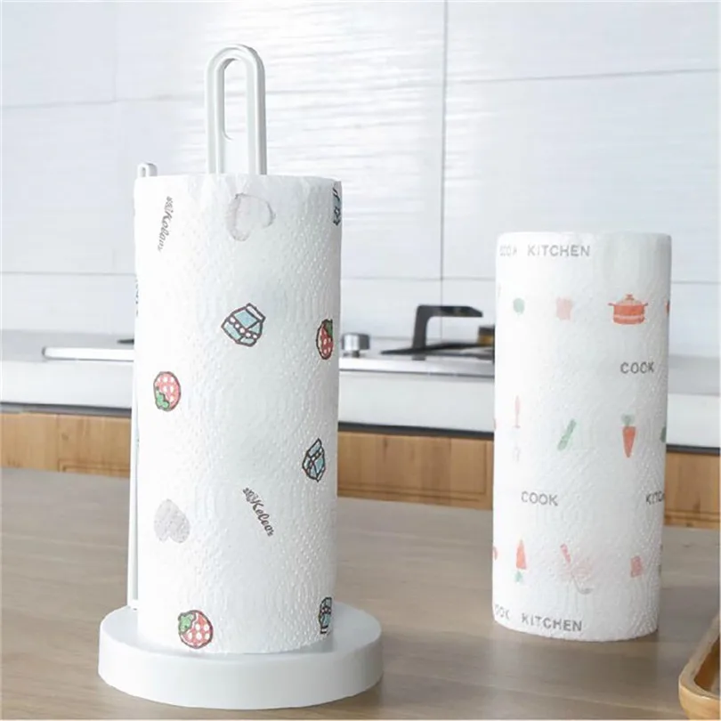 Kitchen Clean Paper Towel Cloth Durable Washable for Dish Glass Desk Paper Towels Household Cleaning Tools #4A03 (20)