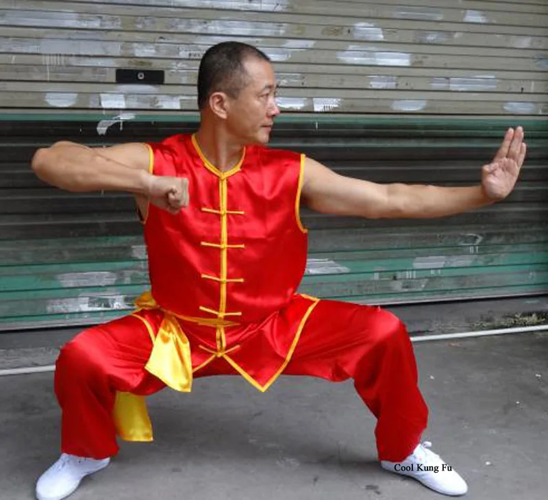 

short-sleeve tai chi clothing kung fu clothes both men and women performance training clothing