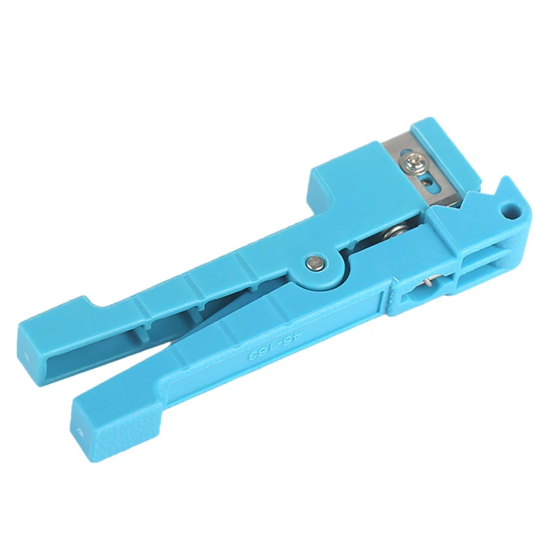 45-163 Fiber Optic Stripper Mid Span Cable Cutting Tool Loose Tube Cutter Blue | Инструменты